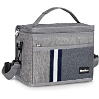 Newdora Térmica Porta Alimentos 6L Hermética Bolsa Térmica Plegable Bolso Nevera Térmica Tela Bolsas Térmicas para…
